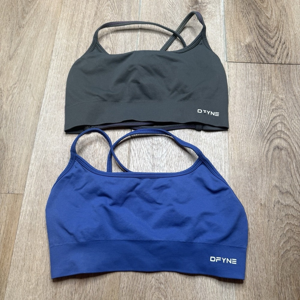 Defyne Dynamic Backless Sports Bra Setโ Of 2 Small